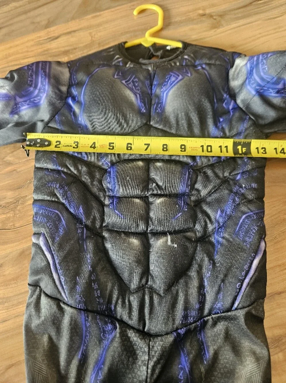 Kids Black Panther Superhero Muscle Costume - Brand Size 6/7
